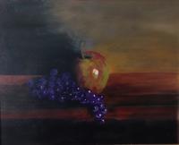 Still Life - Chiaroscuro Fruit - Acrylics