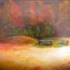 Picnic - Acrylics Paintings - By Lanny Roff, Impressionism Painting Artist