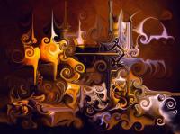 2Nd Marriage Endorsement On Lion Spirit  Altar  2009 - Digital Digital - By Kiddolucaslee Malaysia, Abstract Digital Artist