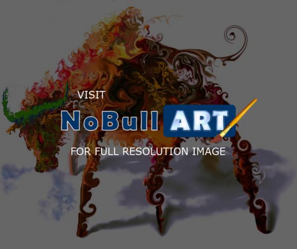 Composition- Kiddolucaslee - Mexican Most Rageous Bull 2008 - Digital