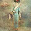 Mu Na Li Sha - Qins Great Concubine - Mixed Paintings - By Kiddolucaslee Malaysia, Realism Painting Artist