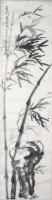 Chinese Brush Painting - Bamboo In The Wind - Chinese Ink On Rice Paper