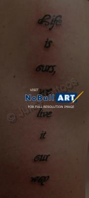 Tattoos - Lettering - Tattoos