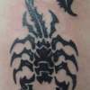 Tribal Scorpion - Tattoos Mixed Media - By Jules Tattoos, Tribal Mixed Media Artist