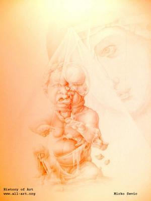 My Own - Stillnes-Maddona And Child - Pencilpaper