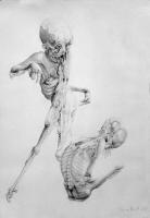 Stillness-Children - Paper Pencil Drawings - By Mirko Sevic, Surrealism Drawing Artist