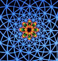 Ball Of Confusion - Fluorescent Acryl Paintings - By Vesa Peltonen, Psychedelic Painting Artist