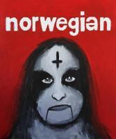 Norwegian Black Metal - Acryl Paintings - By Vesa Peltonen, Psychedelic Painting Artist