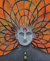 Meditation 3 - Acryl Paintings - By Vesa Peltonen, Psychedelic Painting Artist