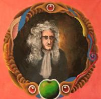 Psychedelic - Isaac Newton - Acryl