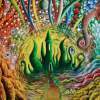Castle - Acryl Paintings - By Vesa Peltonen, Psychedelic Painting Artist