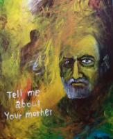 Sigmund Freud - Acryl Paintings - By Vesa Peltonen, Psychedelic Painting Artist