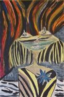 Overload - Mix Media Paintings - By Joanne Braddy, Abstract Painting Artist