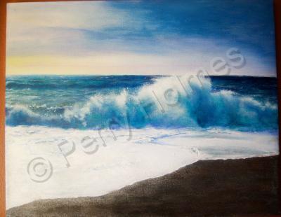 Seascapes - Old Friend - Oil Paint On Canvas