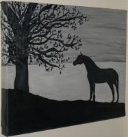 Silhouette - Solitude - Acrylic