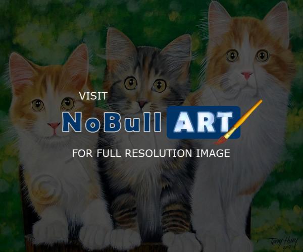 Pets - Snugglebuddies - Acrylic On Canvas