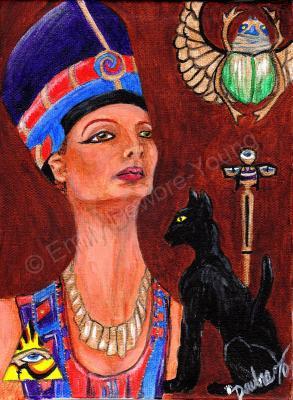 People And Deities - A Touch Of Egypt - Acrylic