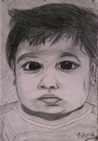 Portraits - Innocence - Pencil On Paper