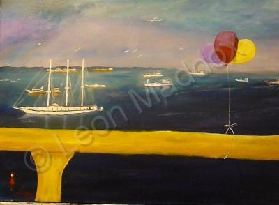 Seascapes - Carols Vacation Cruise - Acrylic