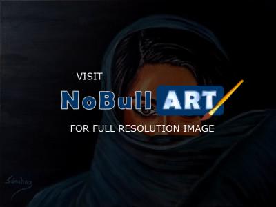 Portrait - Al-Andalus-1 - Oil On Streched Canvas