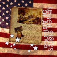 Birthday Of The Usa - Digital Digital - By Aura 2000, Collage Digital Artist