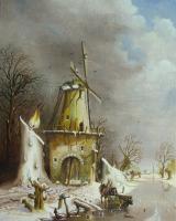 Old Tollmill - Oil Paintings - By Peter Meuleners, Romantic Fantastic Realism Painting Artist