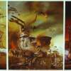 Triumpf Of The Great War - Oil Paintings - By Peter Meuleners, Romantic Fantastic Realism Painting Artist