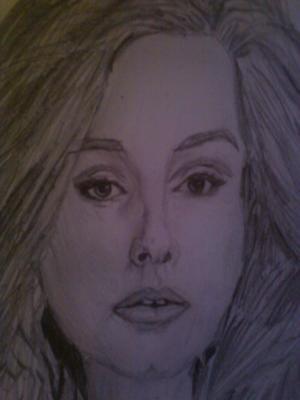 Singersrappers - Adele - Graphite Pencil