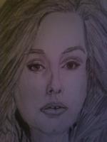 Singersrappers - Adele - Graphite Pencil