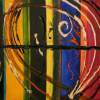 Line - Oil On Canvas Paintings - By Cassandra Buck, Abstract Pure Form Painting Artist