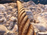 Steel Cable - Digital Photography - By Eric Brownell, Nature Photography Artist