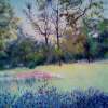 Landscape - Oil On Canvas Paintings - By Abid Khan, Impressionism Painting Artist