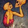Forever Love - Acrylic Paint Paintings - By Lala Lala, Graphic Art Painting Artist