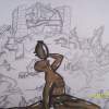 Joy In The Midst Of Tragedy - Pencil Drawings - By Gwen Opiela, Add New Artwork Style Drawing Artist