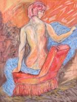 Leve Me Alone - Pastel Drawings - By Alistair Cooke, Pastel Drawing Artist