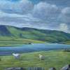 Llyn Egnant - Acrylic Paintings - By Ian Irving, Landscape Painting Artist