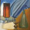 The Lantern - Oil Paint Paintings - By Claire Behun, Still Life Painting Artist