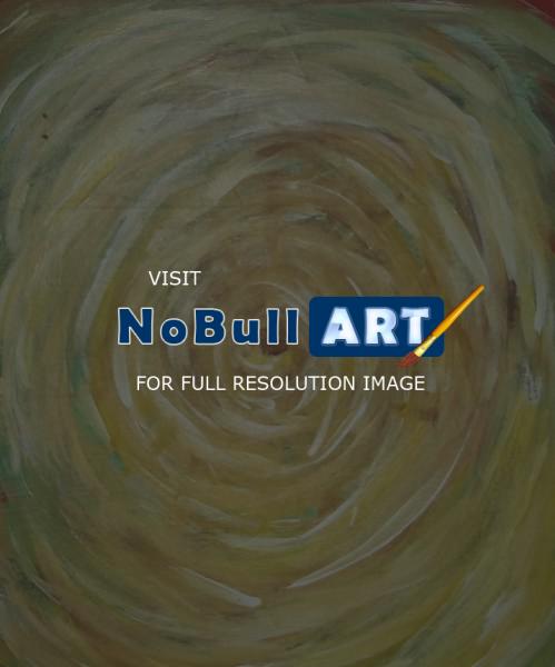 Abstract - Circular Motion - Acrylic On Canvas