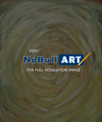 Abstract - Circular Motion - Acrylic On Canvas