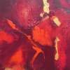 Burning - Acrylic Paintings - By Celeste Heery, Abstract Expressionist Painting Artist