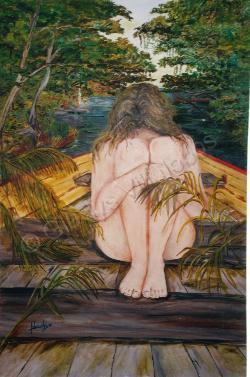 Women In Distress And The Myth - Where To Go - Oil