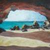 Bridge By The Sea - Oil Paintings - By Gladys Villalobos, Wild Life Painting Artist