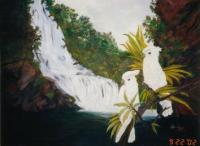 Listen To The Sound Of Nature - Oil Paintings - By Gladys Villalobos, Impressionism Painting Artist