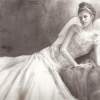 Cupids Beloved - Pencil Drawings - By Linda Mason, Classic Black And White Drawing Artist