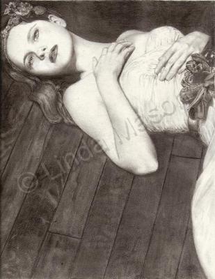 Latest Work - Passion In Repose - Pencil