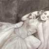 Brawnwyn - Pencil Drawings - By Linda Mason, Classic Black And White Drawing Artist