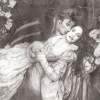 Sleeping Beauty - Pencil Drawings - By Linda Mason, Classic Black And White Drawing Artist