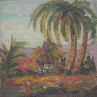 In The Tropics - Oil Paintings - By George Seidman, Post Impressionist Painting Artist