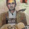 Johnny Cash El Paso Texas - Giclee Canvas Print Paintings - By Gray Gallery, Folk Art Canvas Print Painting Artist