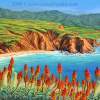 San Mateo Springtime - Acrylic On Canvas Paintings - By Jane Girardot, Realism Painting Artist